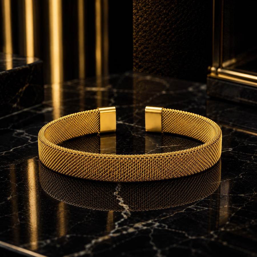 Men’s Mesh Cuff Bracelets