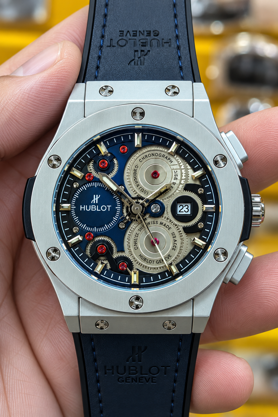 Skeleton Chronograph Luxury Watches