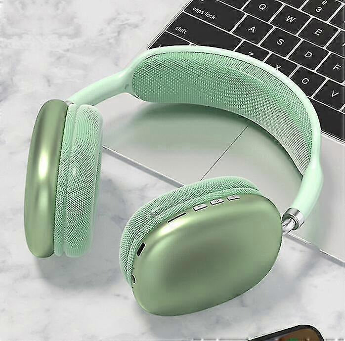 Wireless Bluetooth 5.0 Over-Ear Headphones with Mic, Stereo Bass & Noise Cancelling