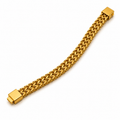 Men’s Gold Woven Link Bracelet