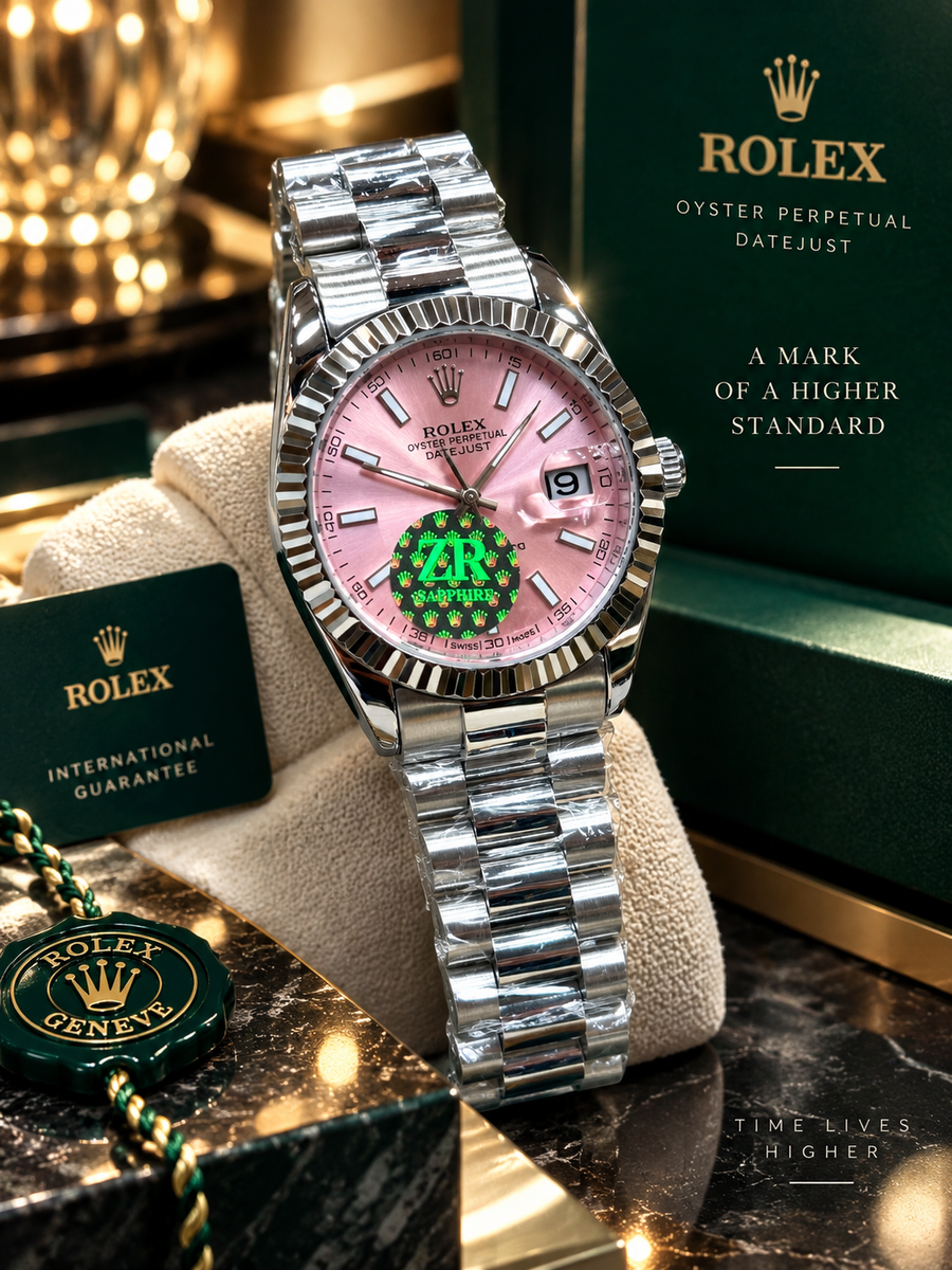 Luxury Date Watch stainless-steel